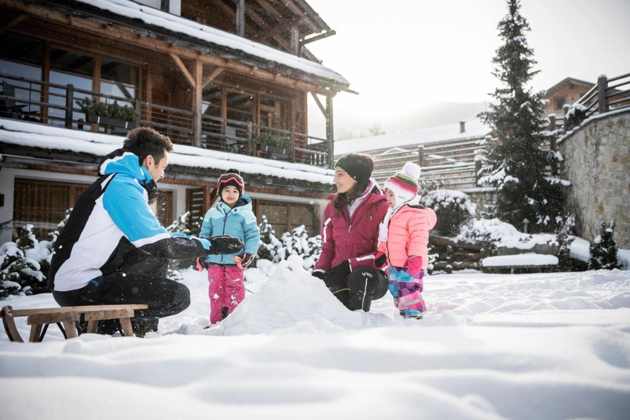 Post Alpina - Family Mountain Chalets Сан-Кандидо Экстерьер фото